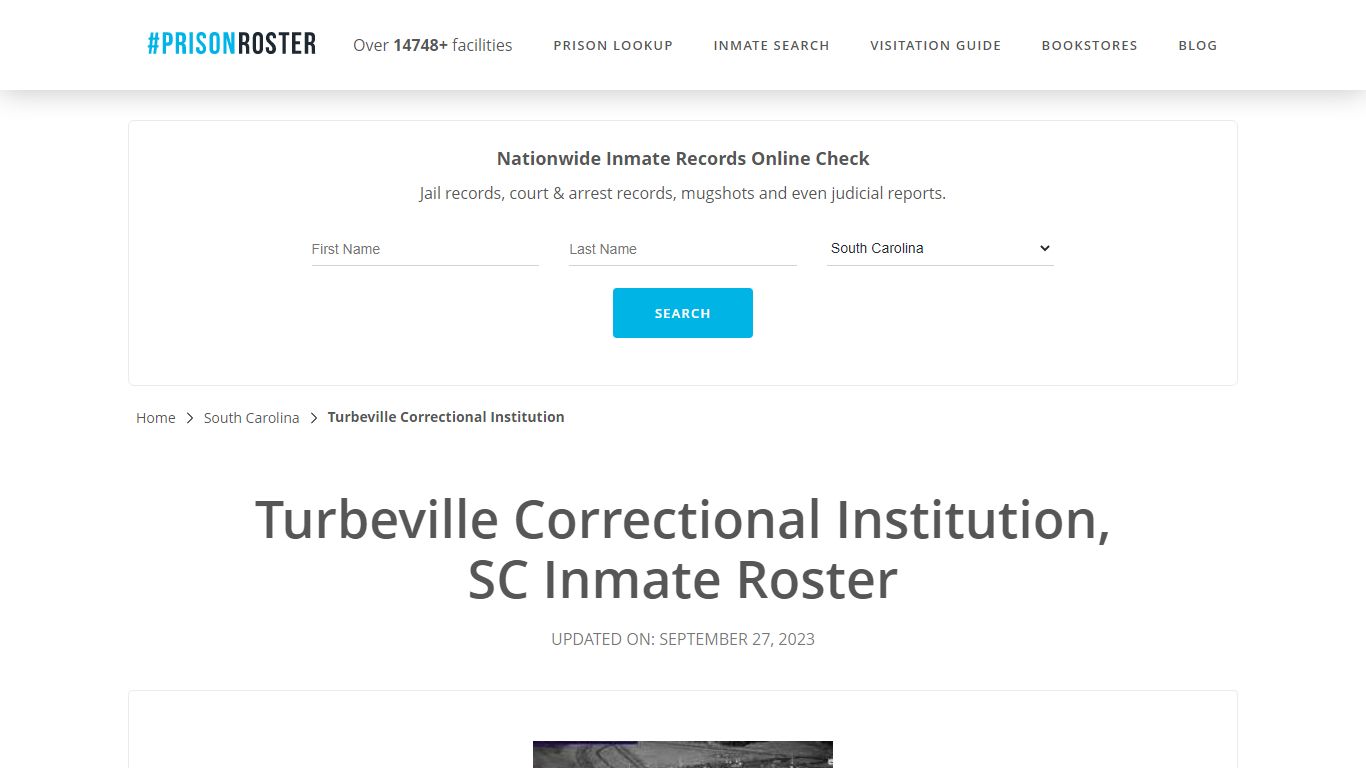 Turbeville Correctional Institution, SC Inmate Roster - Prisonroster